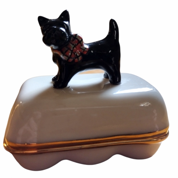 Vintage Scottie Dog with eggs - Picture 4 of 11